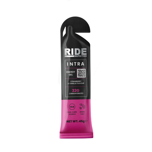 RIDE Nutrition Intra Gel Sachet - Strawberry & Vanilla