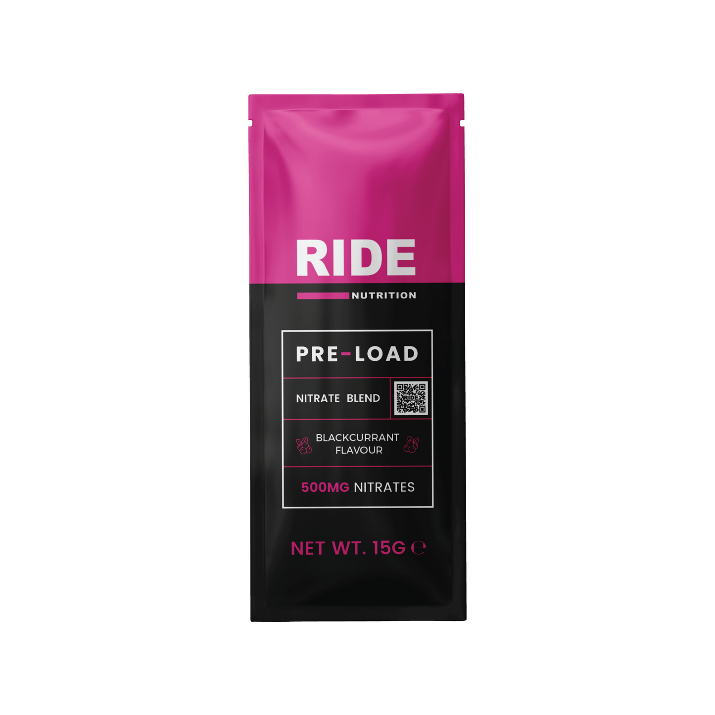 RIDE Nutrition Pre Load Nitrate Blend Sachet